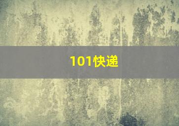 101快递