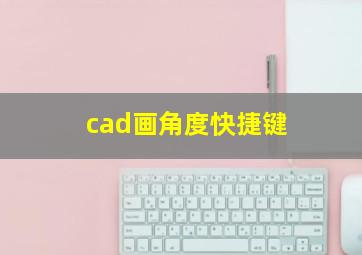 cad画角度快捷键