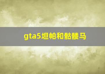 gta5坦帕和骷髅马