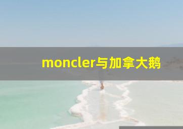 moncler与加拿大鹅