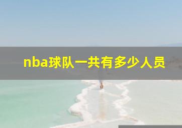 nba球队一共有多少人员