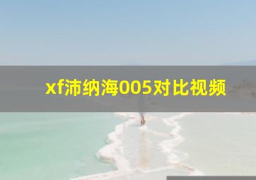 xf沛纳海005对比视频