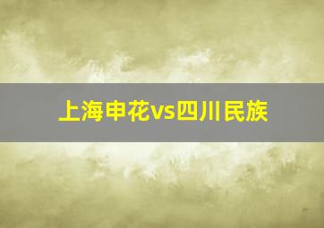 上海申花vs四川民族