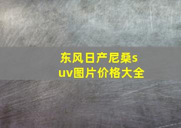 东风日产尼桑suv图片价格大全