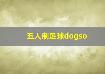 五人制足球dogso