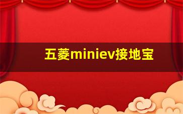 五菱miniev接地宝