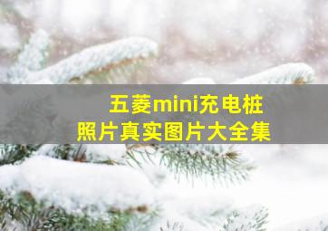 五菱mini充电桩照片真实图片大全集