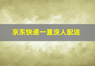 京东快递一直没人配送