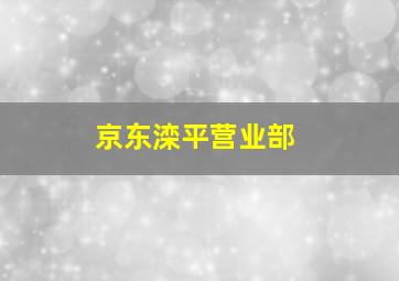 京东滦平营业部