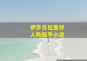 伊莎贝拉是好人吗知乎小说