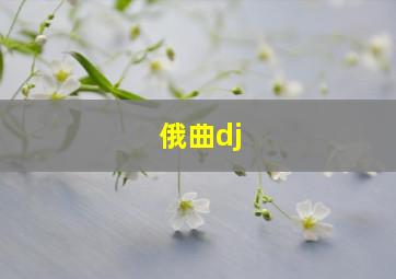 俄曲dj