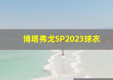 博塔弗戈SP2023球衣