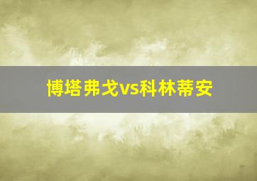 博塔弗戈vs科林蒂安