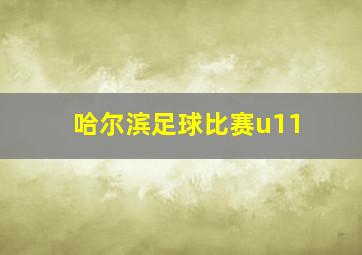 哈尔滨足球比赛u11