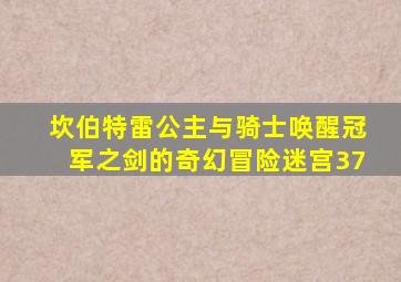 坎伯特雷公主与骑士唤醒冠军之剑的奇幻冒险迷宫37