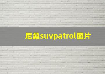 尼桑suvpatrol图片