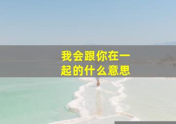 我会跟你在一起的什么意思