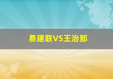 易建联VS王治郅