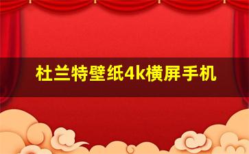 杜兰特壁纸4k横屏手机