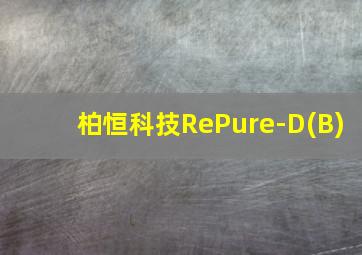 柏恒科技RePure-D(B)