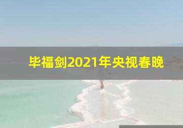 毕福剑2021年央视春晚