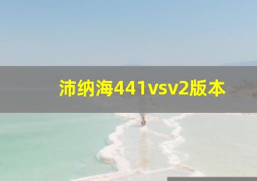 沛纳海441vsv2版本