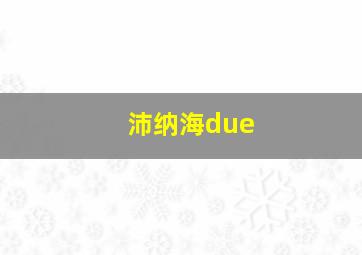 沛纳海due