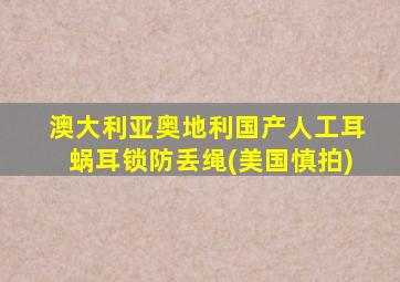 澳大利亚奥地利国产人工耳蜗耳锁防丢绳(美国慎拍)