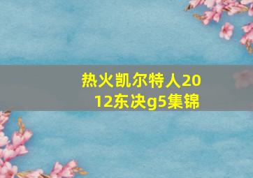 热火凯尔特人2012东决g5集锦