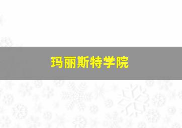 玛丽斯特学院