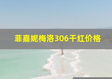 菲嘉妮梅洛306干红价格