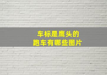 车标是鹰头的跑车有哪些图片