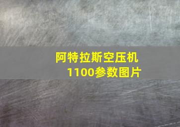 阿特拉斯空压机1100参数图片