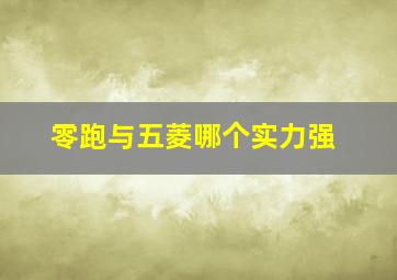 零跑与五菱哪个实力强