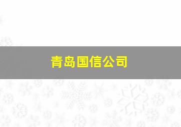 青岛国信公司