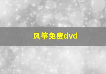 风筝免费dvd