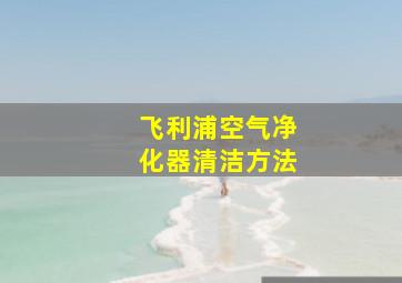 飞利浦空气净化器清洁方法