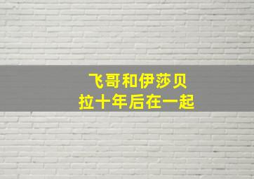 飞哥和伊莎贝拉十年后在一起