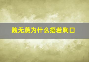 魏无羡为什么捂着胸口